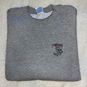 Cincinnati Bearcats Crewneck Sized XXL
